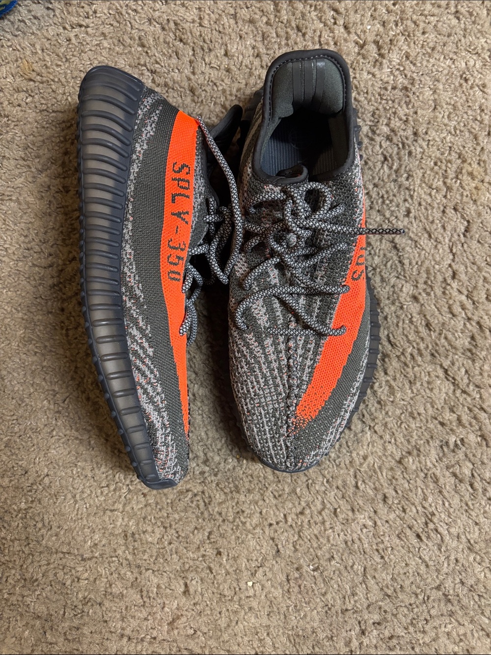 YEEZY BOOST 350 V2 'CARBON BELUGA' Size 12